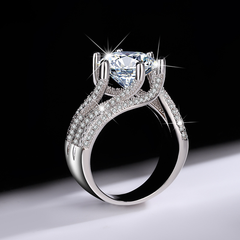 💖(POSLEDNJI DANA RASPRODAJA - 80% POPUSTA) DIYSTAR™ Magnetološki dijamantski prsten sa moisanitom 💍