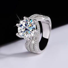 💖(POSLEDNJI DANA RASPRODAJA - 80% POPUSTA) DIYSTAR™ Magnetološki dijamantski prsten sa moisanitom 💍