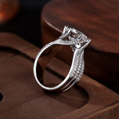 💖(POSLEDNJI DANA RASPRODAJA - 80% POPUSTA) DIYSTAR™ Magnetološki dijamantski prsten sa moisanitom 💍