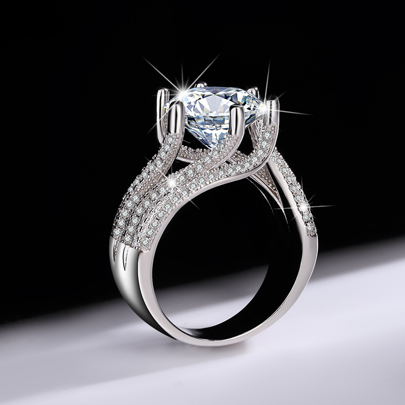 💖(POSLEDNJI DANA RASPRODAJA - 80% POPUSTA) DIYSTAR™ Magnetološki dijamantski prsten sa moisanitom 💍