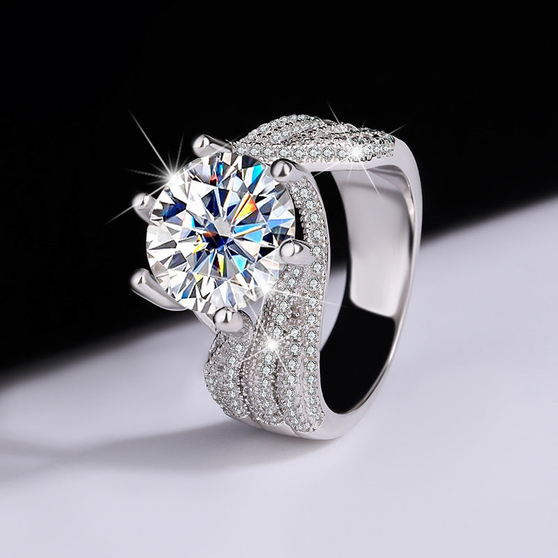 💖(POSLEDNJI DANA RASPRODAJA - 80% POPUSTA) DIYSTAR™ Magnetološki dijamantski prsten sa moisanitom 💍