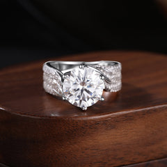 💖(POSLEDNJI DANA RASPRODAJA - 80% POPUSTA) DIYSTAR™ Magnetološki dijamantski prsten sa moisanitom 💍
