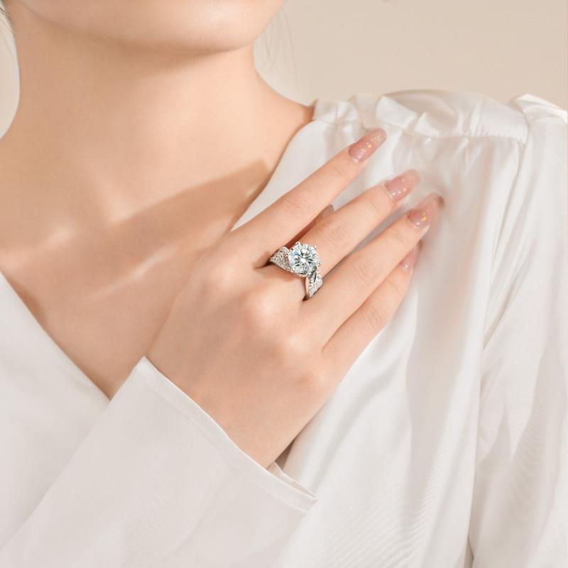 💖(POSLEDNJI DANA RASPRODAJA - 80% POPUSTA) DIYSTAR™ Magnetološki dijamantski prsten sa moisanitom 💍